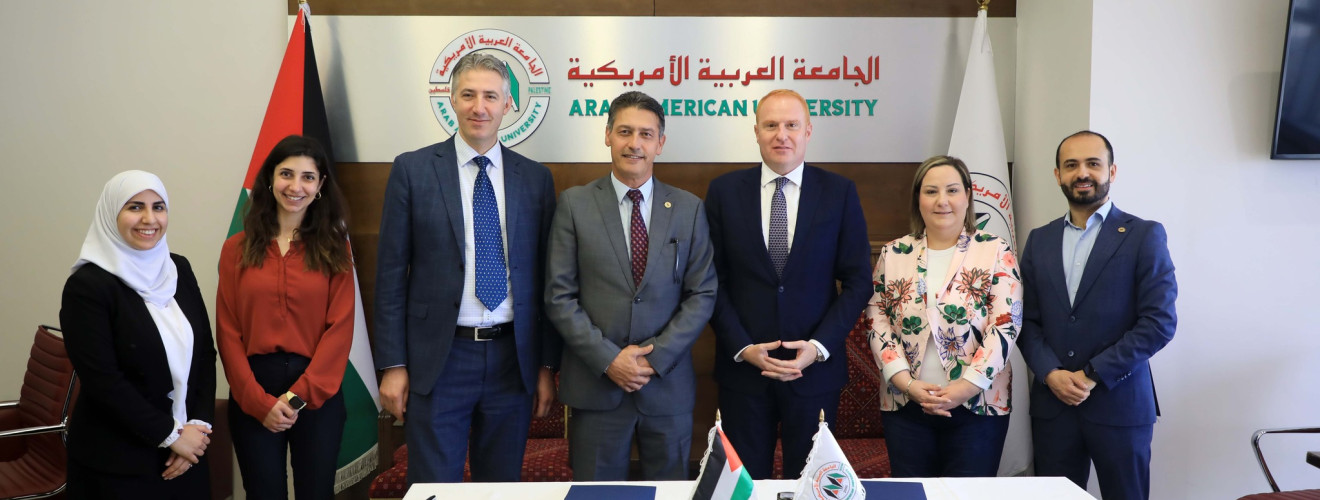 The Arab American University and Augusta Victoria Hospital have signed an agreement to train students
