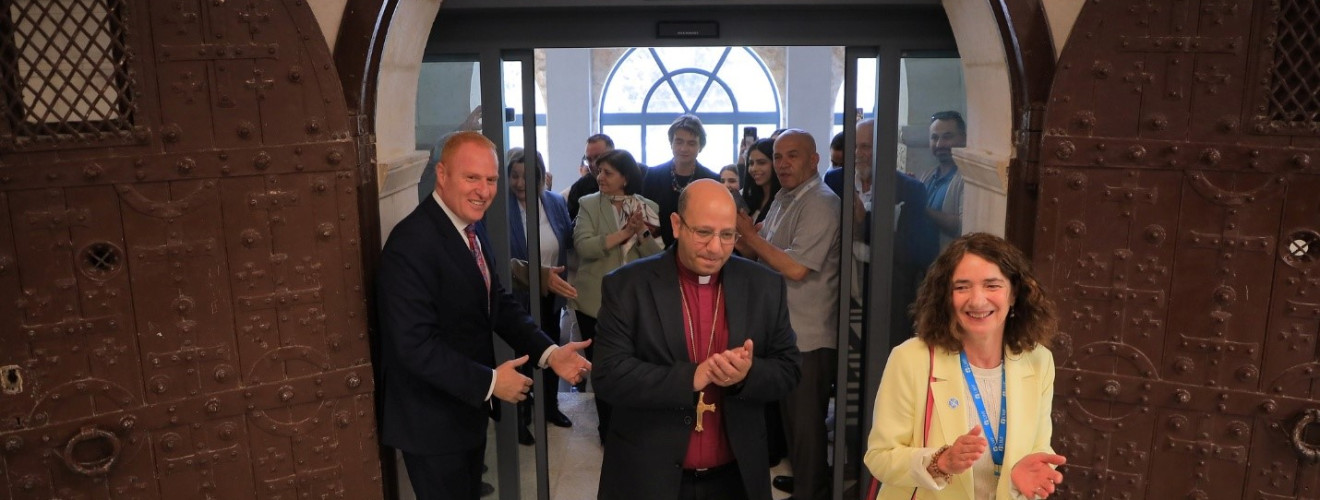 Augusta Victoria Hospital (AVH) has officially reopened its Reception Department