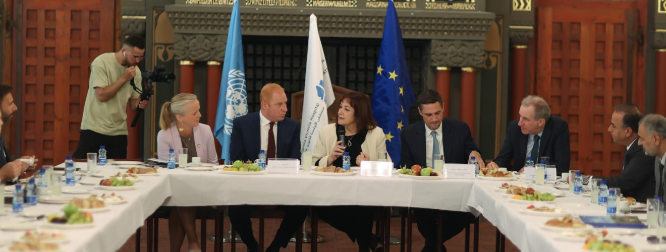 Augusta Victoria Hospital inaugurates the Endoscopy unit and Kidney care unit in partnership with the European Union and the United Nations Development Programme