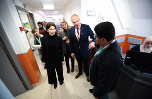LWF General Secretary visited Augusta Victoria Hospital