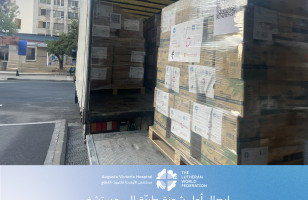 First Shipment of  Cancer Medications and Medical Supplies Arrives at Arab Ahli Hospital in Gaza After Months of Preparation